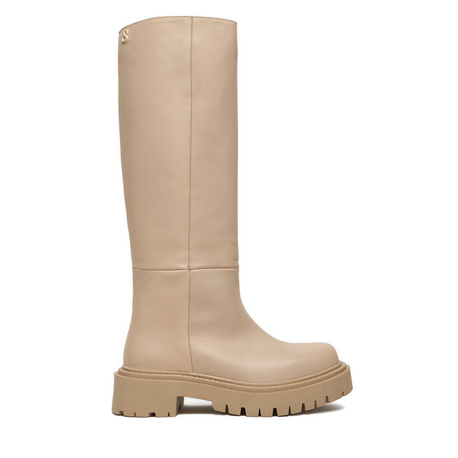 Kozaki Simple SIMPLE-SL-18-02-000051 103 Beżowy - kobiece