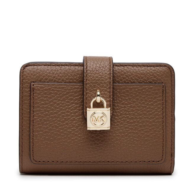 Mały Portfel Damski MICHAEL Michael Kors - Brązowy