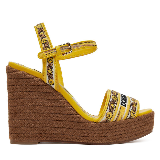Espadryle Dolce&Gabbana CZ0318 - Żółty