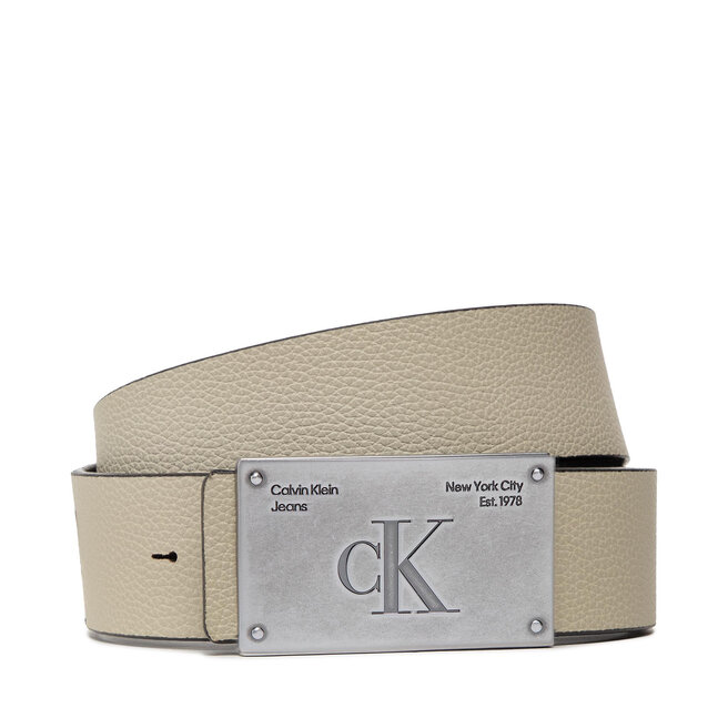 Calvin Klein Jeans Чоловічий ремінь Calvin Klein Jeans Studded Plaque Rev Belt 40Mm K50K509280 01O