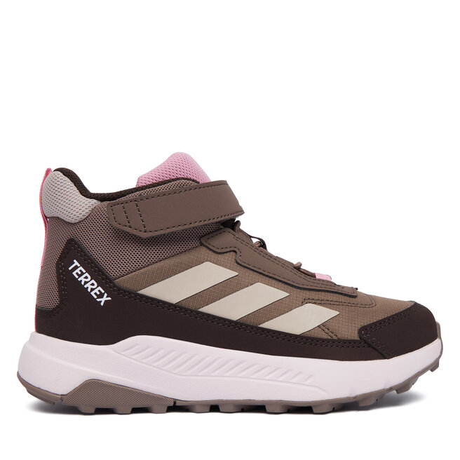 Trekkingi adidas Terrex Anylander Mid Children Hiking Shoes JR9726 Brązowy