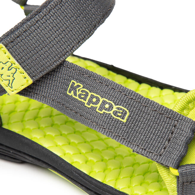 Kappa Szandál Kappa 260772T Grey/Lime 1633