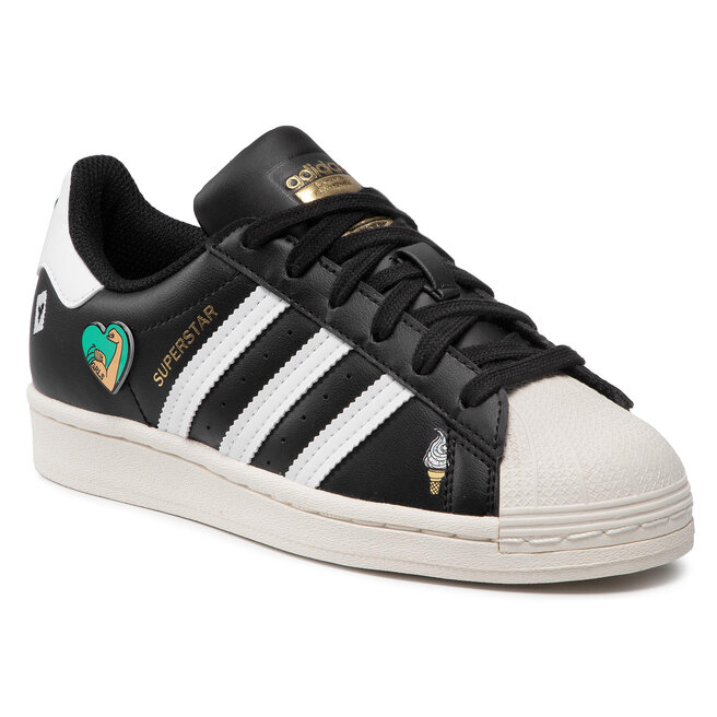 Buty adidas Superstar J FX5880 Cblack Ftwwht Cwhite eobuwie .pl