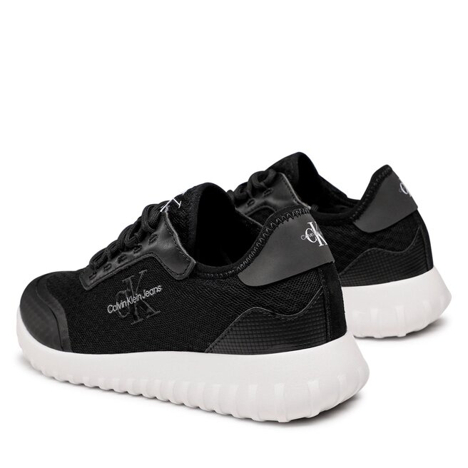 Calvin Klein Jeans Sneakers Calvin Klein Jeans Eva Runner Monologo W YW0YW00885 Black BDS