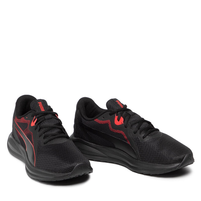 Puma Обувки Puma Twitch Runner 376289 02 Puma Black/High risk Red