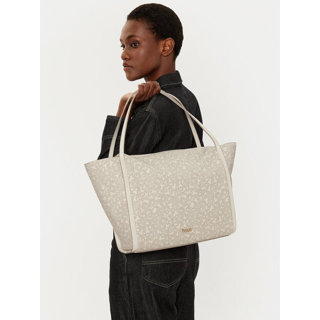 Torebka TOUS Kaos Mini Lines 2002183701 Beżowy -