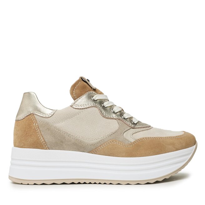 Sneakersy Nero Giardini - Brązowy