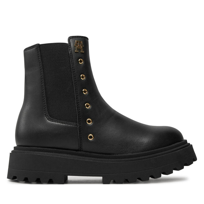 Botki Tommy Hilfiger Chelsea - S Czarny