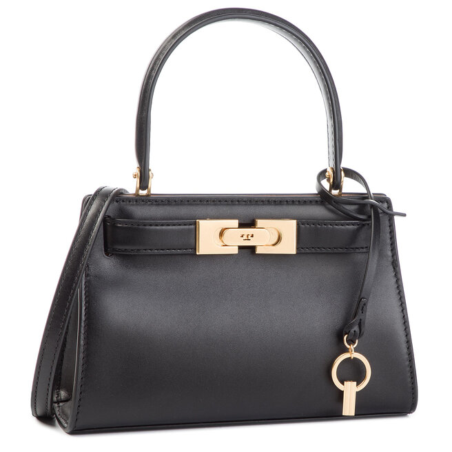 Handtasche Tory Burch Lee Radziwill Petite Satchel 56912 Black 001 |  de.eschuhe.ch