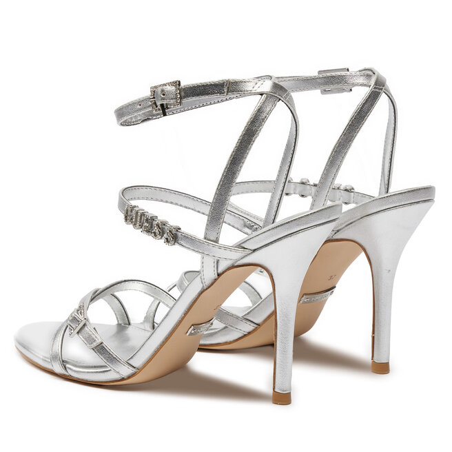 Sandali argento guess sale