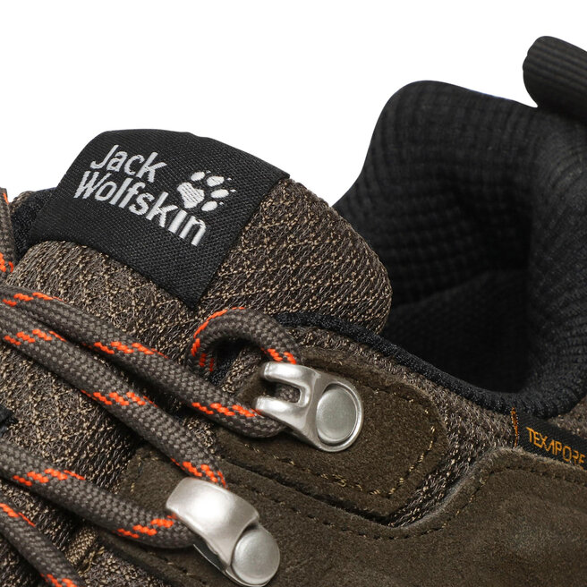 Jack Wolfskin Bakancs Jack Wolfskin Refugio Texapore Low M 4049851 Khaki/Phantom