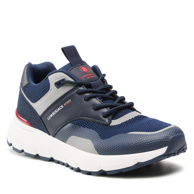 Sneakers Lumberjack Benny SMC5611 002 M67 Navy Blue CC001
