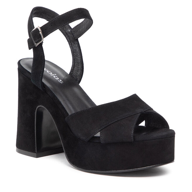 Sandale Wojas 76083-61 Negru 76083-61 imagine noua