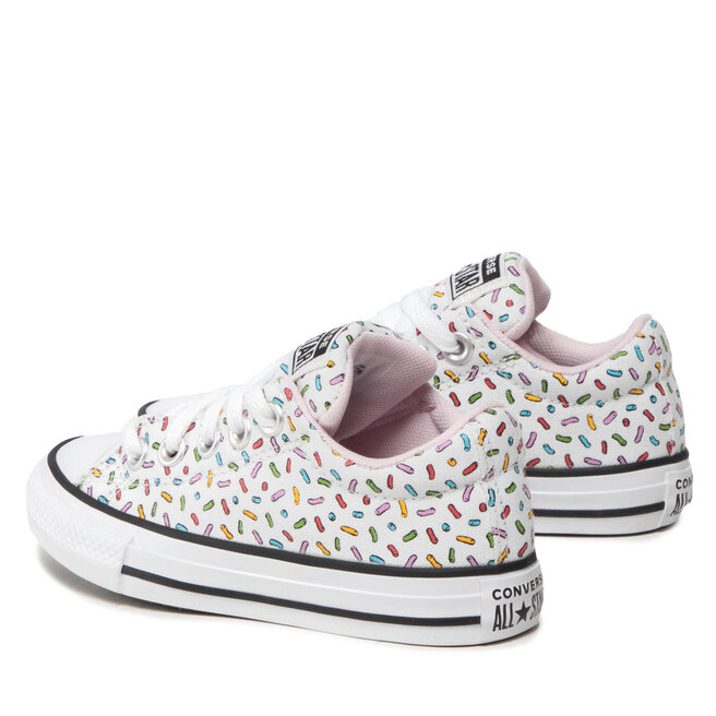 Converse Sneakers Converse Ctas Street Ox A00667C White/Pink Foam/Black