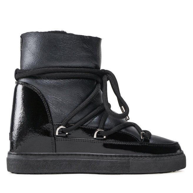 Inuikii Pantofi Inuikii Gloss Wedge 70203-006 Night Black