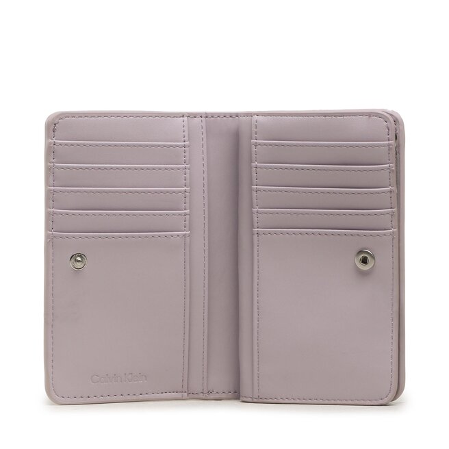 Calvin Klein Portafoglio grande da donna Calvin Klein Re-Lock Bifold French Wallet Pbl K60K610962 VDQ