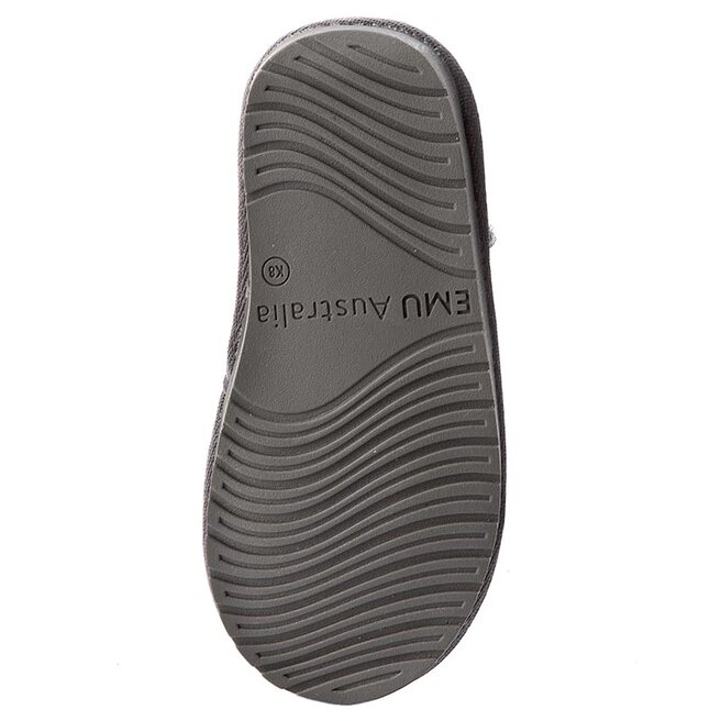 EMU Australia Topánky EMU Australia Wallaby Mini K10103 Charcoal/Anthracite
