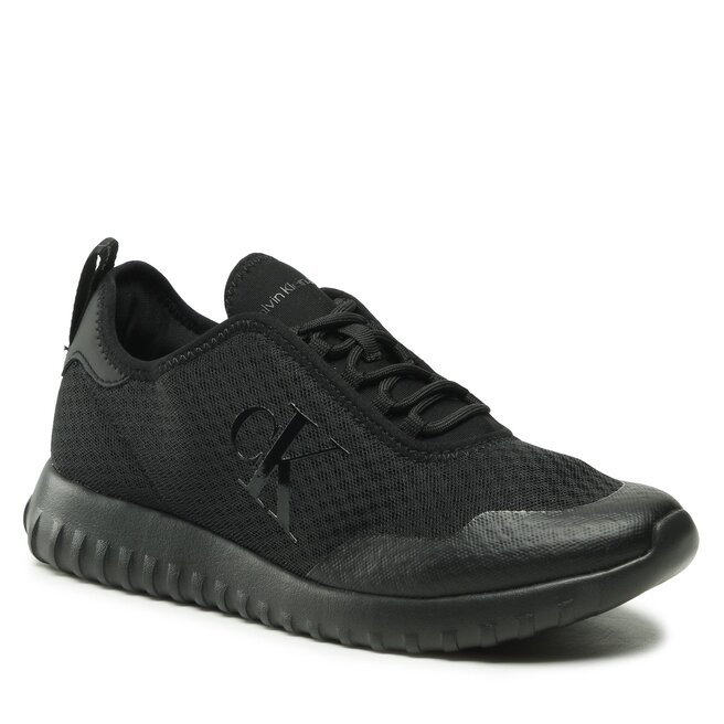 Αθλητικά Calvin Klein Jeans Sporty Runner Eva Slipon Mesh YM0YM00627 Triple Black 0GJ