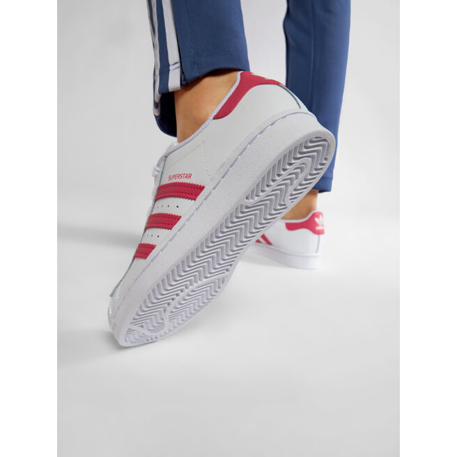 Buty adidas Superstar J FW0773 Ftwwht Suppnk Cblack eobuwie .pl