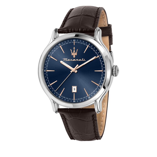 Ceas Maserati Epoca R8851118016 Brown/Silver Brown/Silver imagine noua