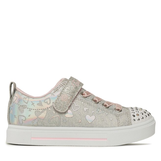 Skechers Sneakers Skechers Heather Charm 314787L/GYSL Gray/Silver
