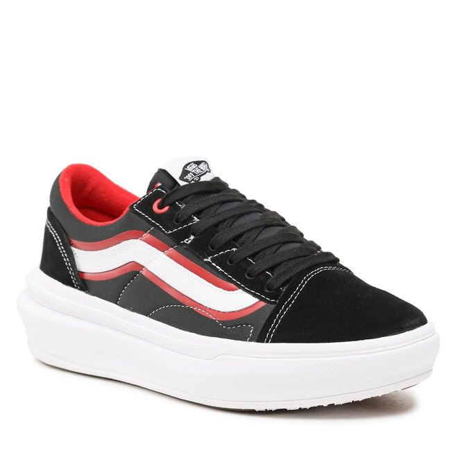 Vans old skool black red hotsell