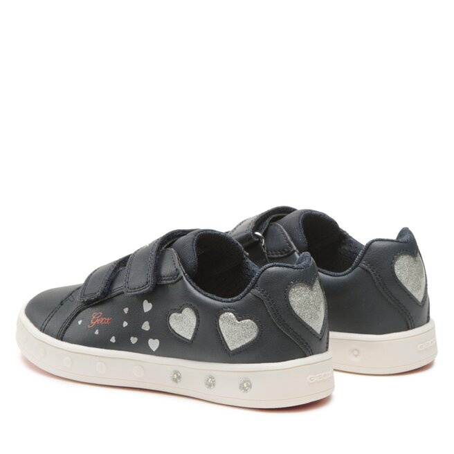 Geox Sneakers Geox J Skylin Girl J358WA054ASC0673 D Navy/Silver