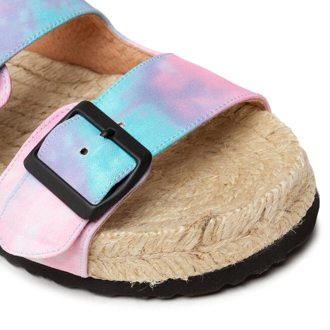 Manebi Espadrilky Manebi Nordic Sandals T 2.3 R0 Indigo Tie/Dye Cotton