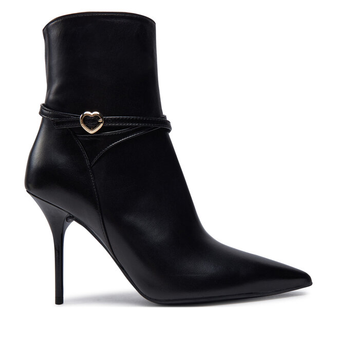 Botki LOVE MOSCHINO - Czarny