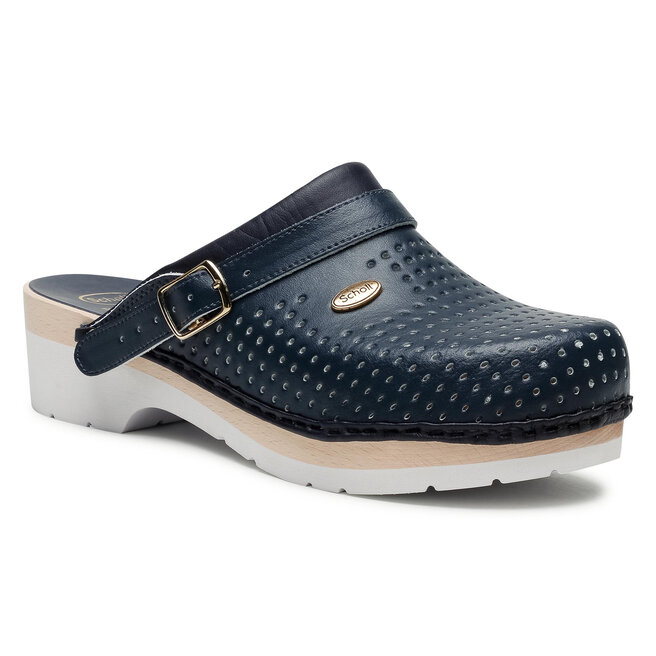 Scholl Șlapi Scholl M20078 Clog 1040 Cobalt Blue
