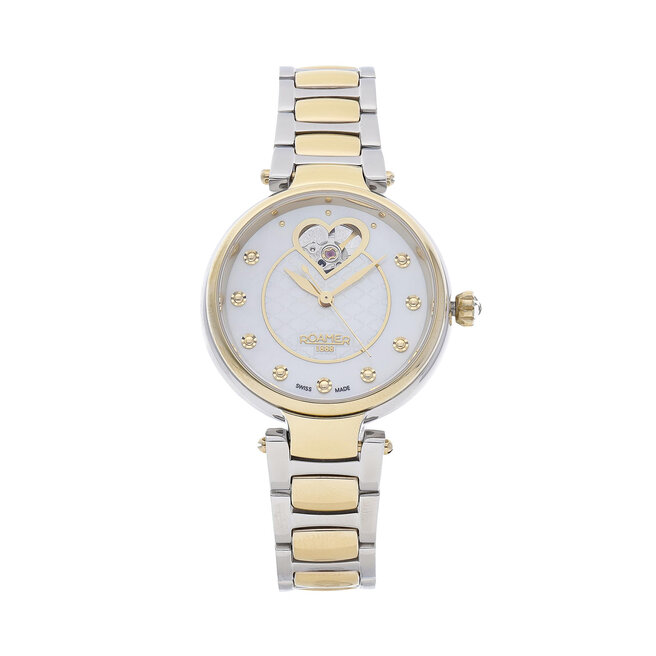 Ρολόι Roamer Dreamline I 557661 47 19 50 SilverGold