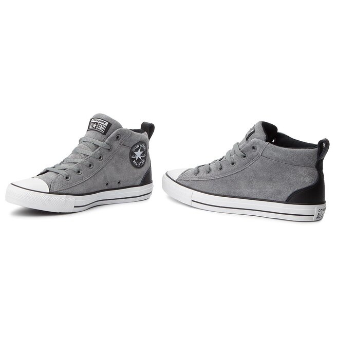 Sneakers aus Stoff Converse Ctas Street Mid 161466C Mason Black