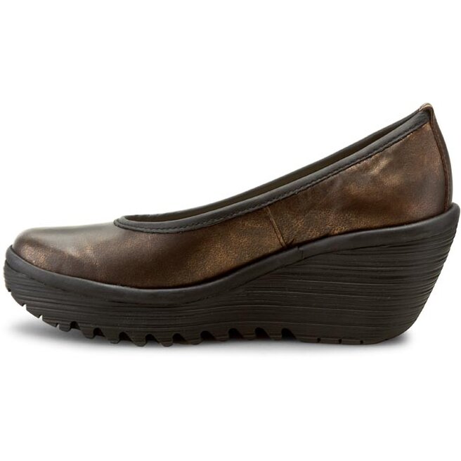 Chaussures basses Fly London Yalu P500509026 Bronze Black