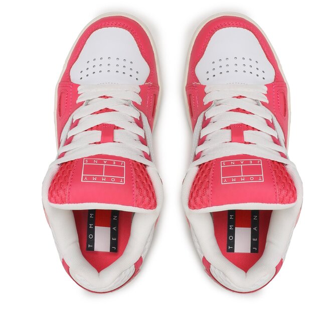 Tommy Jeans Сникърси Tommy Jeans Skate Sneaker EN0EN02129 Laser Pink TJN