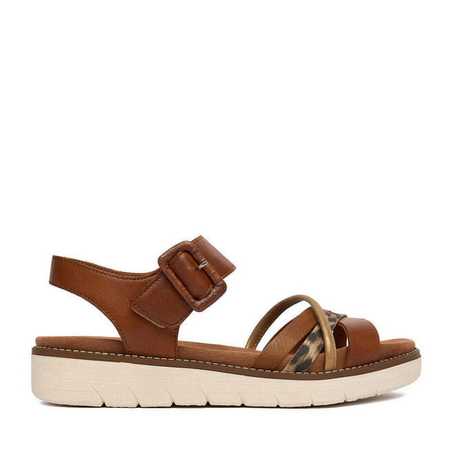 Sandały Remonte CEO-D2043-24 Brązowy - kobiece