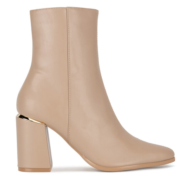Botki Nine West - Beżowy