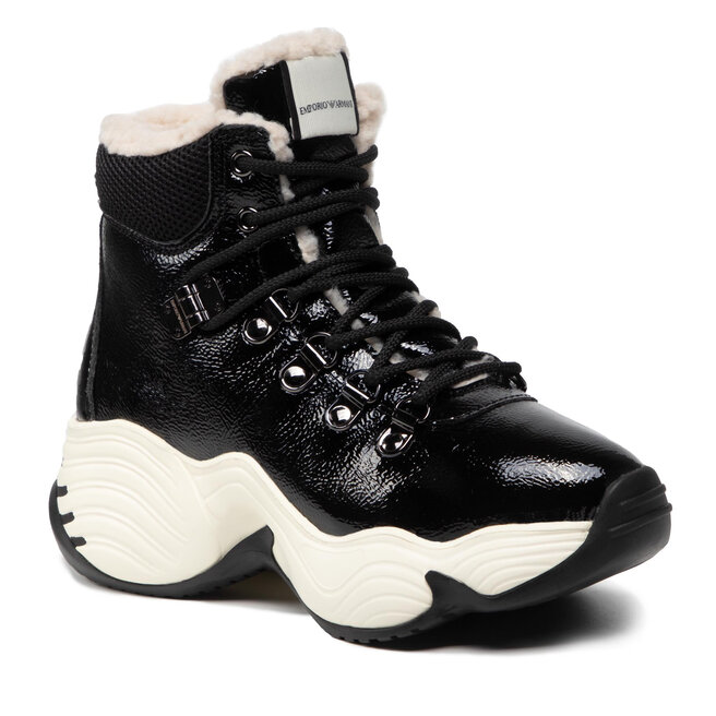 Botine Emporio Armani X3Z051 XN031 K001 Black/Black