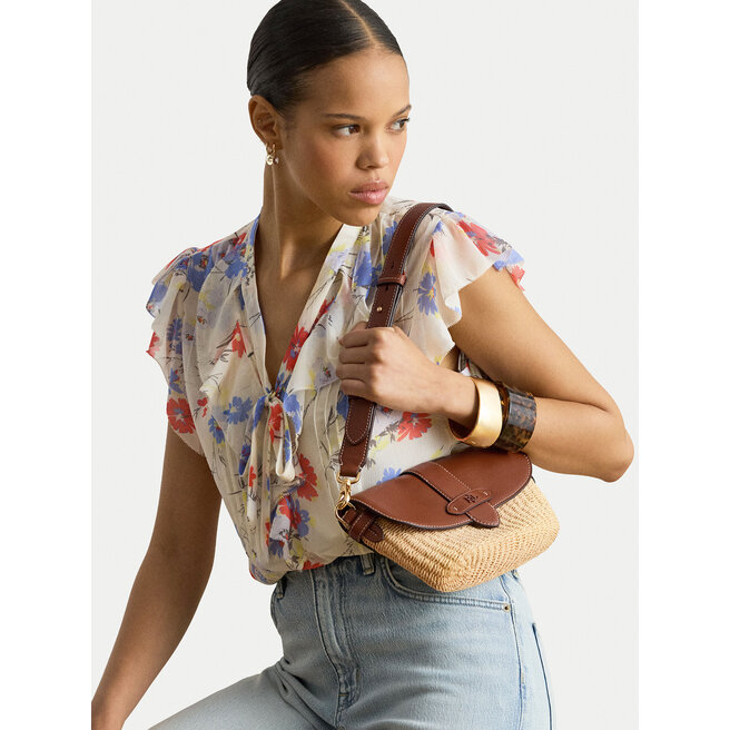 Torebka LAUREN RALPH LAUREN 431P10158001 Brązowy -