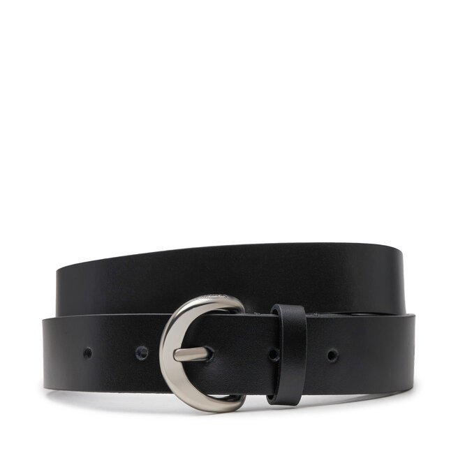 Pasek Damski Calvin Klein Jeans Casual Pin Buckle 30Mm - Czarny