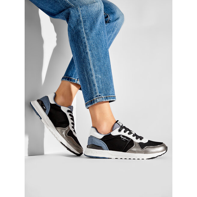 Pepe Jeans Sportcipő Pepe Jeans Verona Pro Calm PLS31274 Black 999