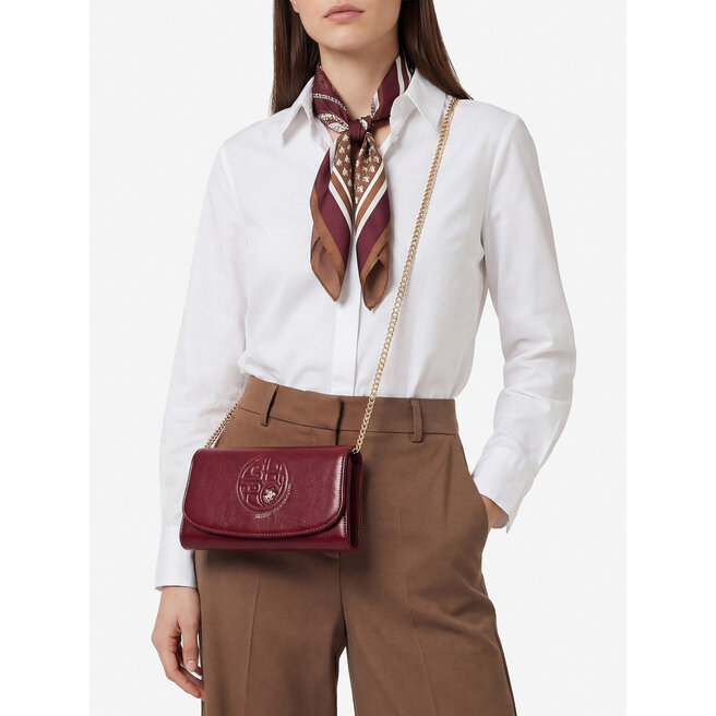 Portfel Beverly Hills Polo Club CWBEO-BHPC-W1-008-SS26 Bordowy -