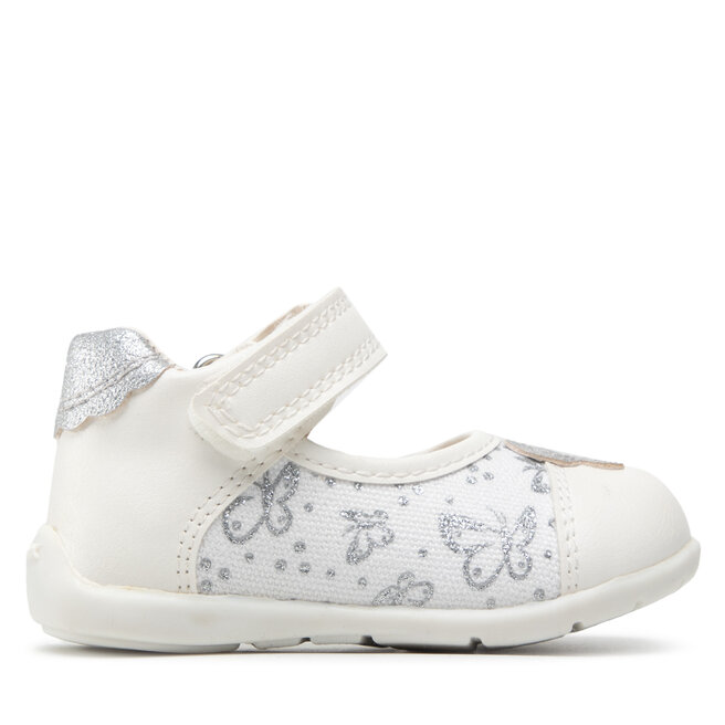 Geox Félcipő Geox B Elthan G. B B251QB 0AW54 C0007 White/Silver