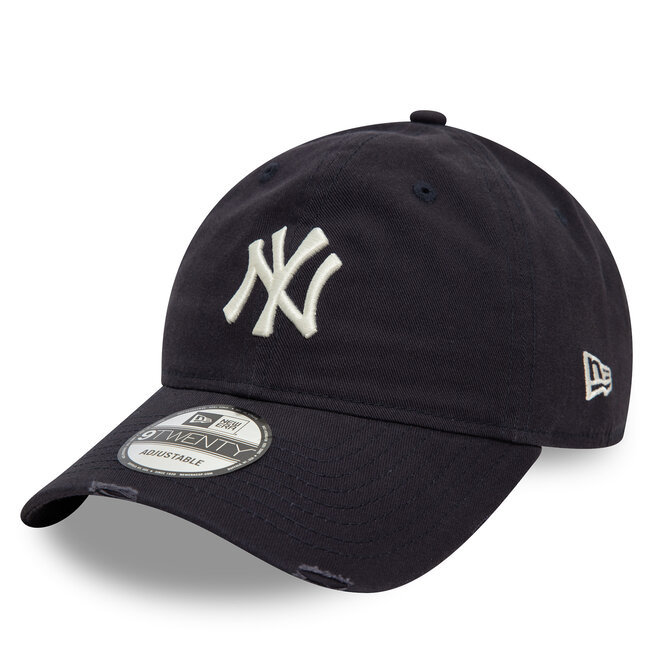 Czapka z daszkiem New Era Distressed 9Forty New York Yankees - Granatowy