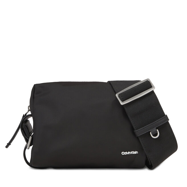 Calvin Klein Wide Strap Nylon Camera Bag K60K611071 Ck Black