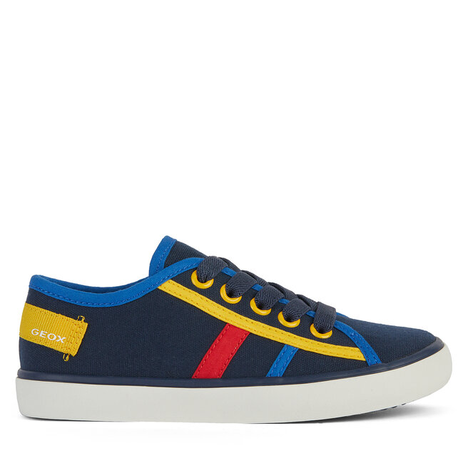 Sneakersy Geox J Gisli Boy J455CA 00010 - D Granatowy