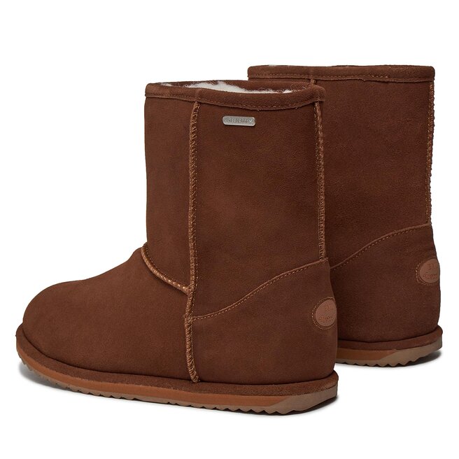EMU Australia Boty EMU Australia Brumby Lo Teens T10773 Oak