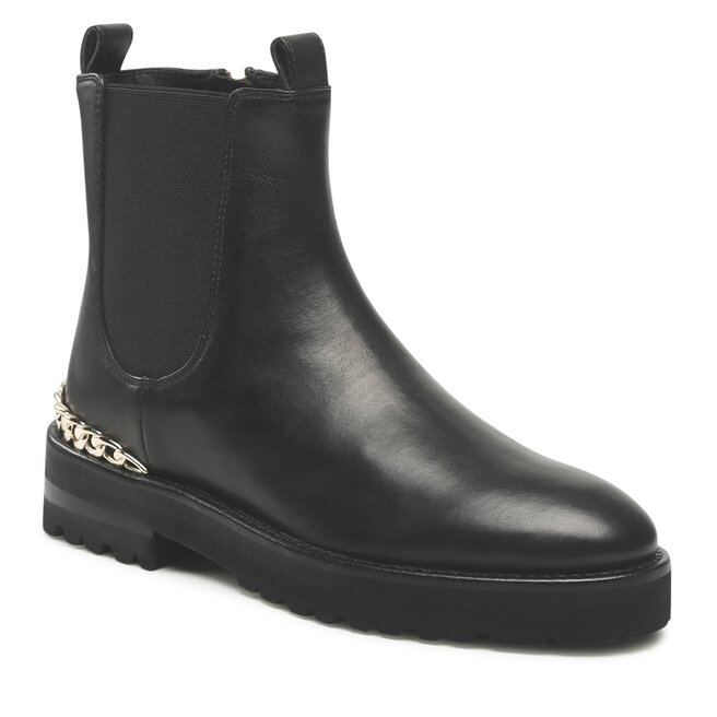 Botine Aigner Ava 19D 1222030 Black 001 001 imagine noua