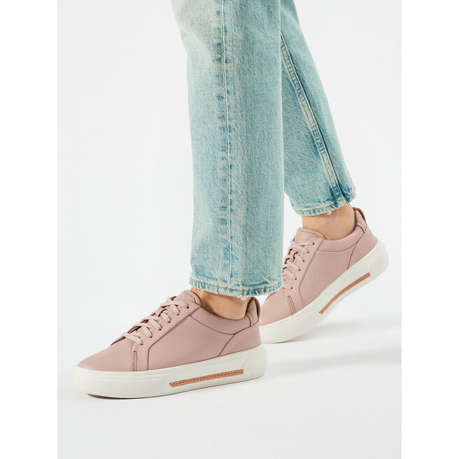 Sneakers Clarks Hollyhock Walk 26176309 Rosa | eschuhe.de