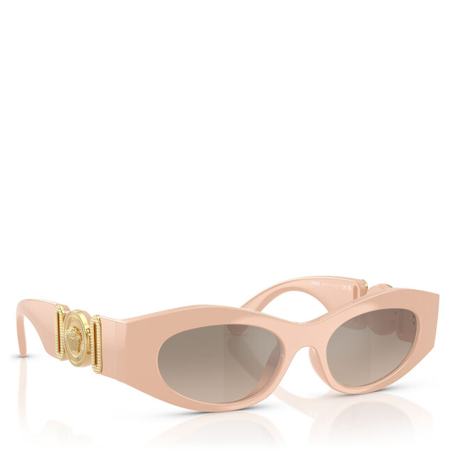 Okulary przeciwsłoneczne Versace 0VE4480U 54946I51 Kremowy - kobiece
