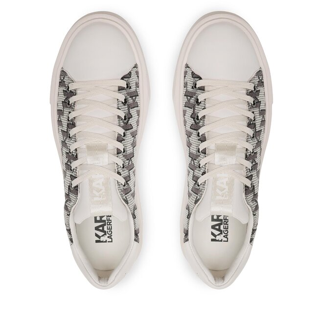 KARL LAGERFELD Sneakers KARL LAGERFELD KL52273 Lt Grey Nylon W/Black